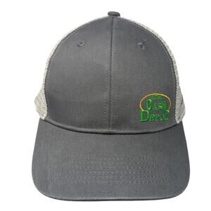 ATM Cash Depot Trucker Hat Gray One Size Adjustable Mesh Back Towsleys